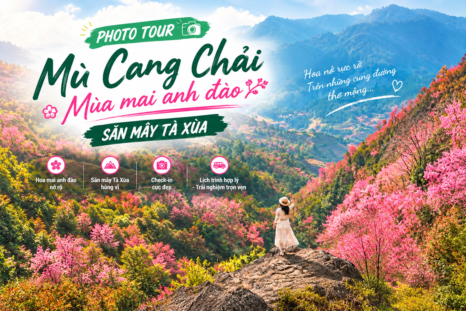 Mùa Mai Anh Đào Mù Cang Chải